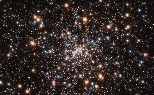 哈勃望远镜拍到的“恒星珠宝盒”,万千星辰璀璨夺目。来源:NASA。